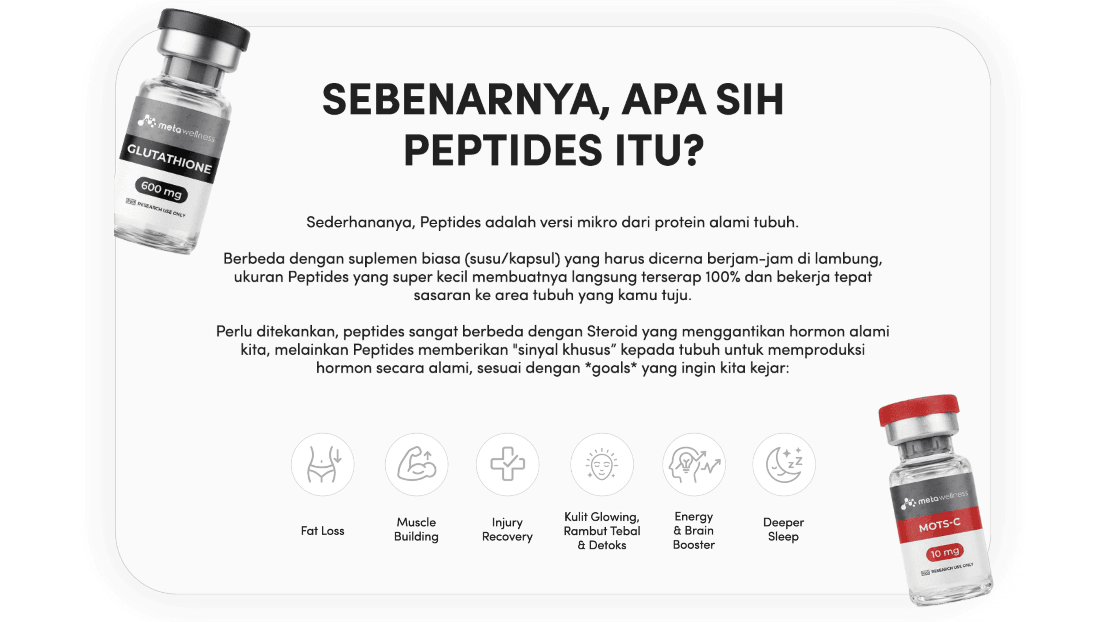 What peptides are and peptide benefits